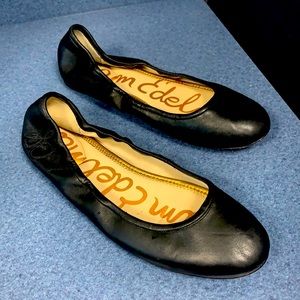 Womens Sam Edelmans leather ballet slip on